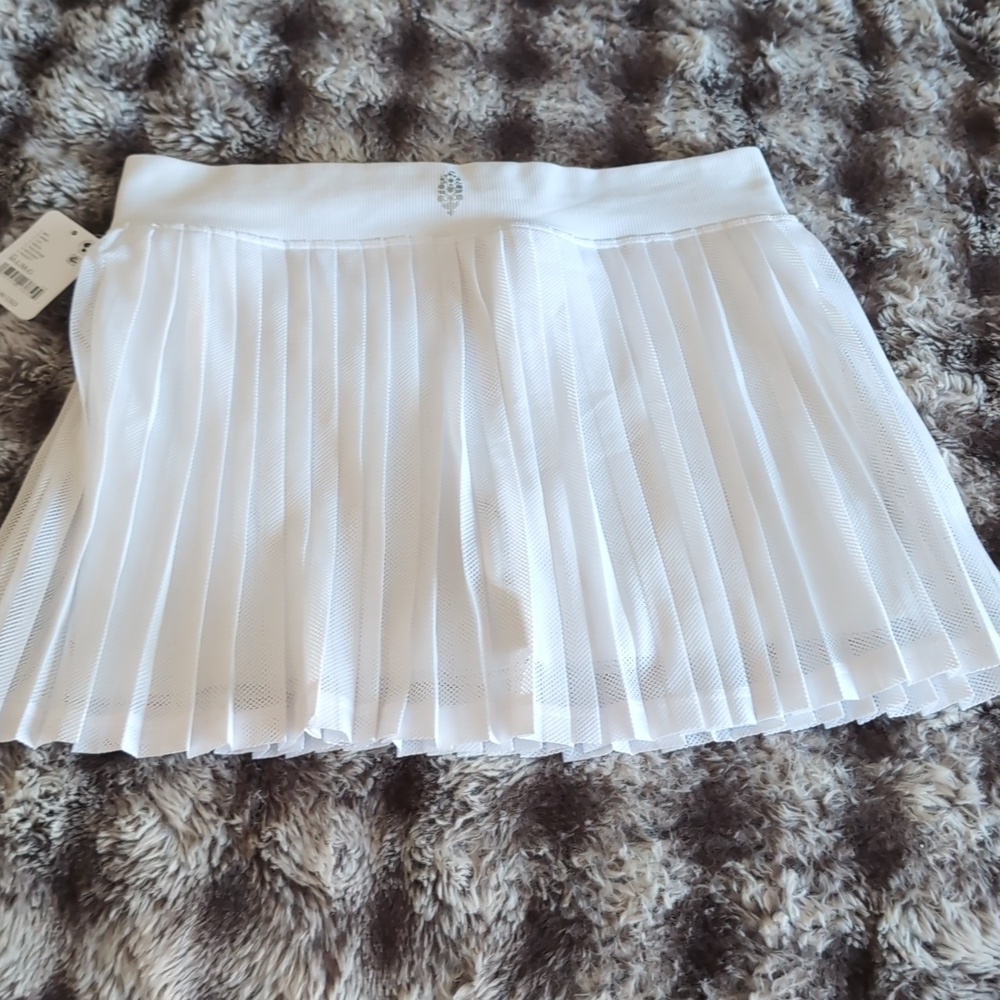 Free People Movement Rally Pleated Mini Skort - Picture 6 of 7